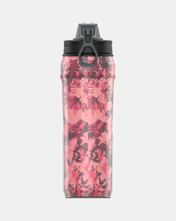 UA Playmaker Squeeze Insulated 28 oz. Water Bottle, Pink, pdpMainDesktop image number 2